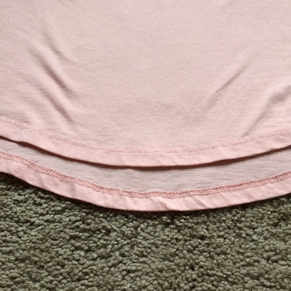 SO Top Girls Size 14/16 XL Pink Short Sleeves 